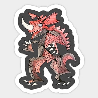 Baragon by Pollux Sticker